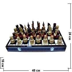 Шахматы деревянные резные - фото 65184