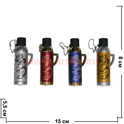 Зажигалка газовая  "Дракон" четыре цвета - фото 65416