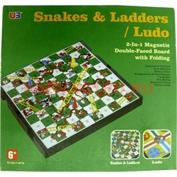 Набор игр 2в1 "Змеи и лестницы" и "Лудо" - фото 65470