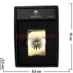 Зажигалка Shayu со спиралью с зарядкой от USB "узоры" - фото 65475
