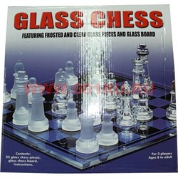 Шахматы стеклянные малые - фото 65625