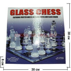 Шахматы стеклянные малые - фото 65626