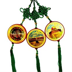 Мусульманский амулет (круг с темной рамкой) - фото 66238