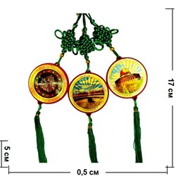 Мусульманский амулет (круг с темной рамкой) - фото 66239