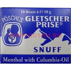 Нюхательный табак Gletscher Prise ментоловый с колумбийским маслом - фото 66428