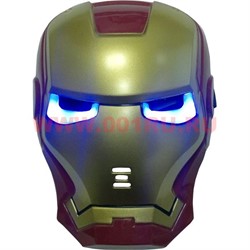 Маска Железный Человек (Iron Man) светящаяся - фото 66551