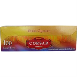 Гильзы для сигарет  с фильтром Corsar 100 шт King Size - фото 66843