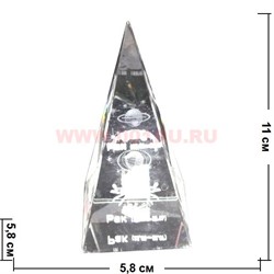 Кристалл "Зодиак" 11 см (12 шт\уп) - фото 66908