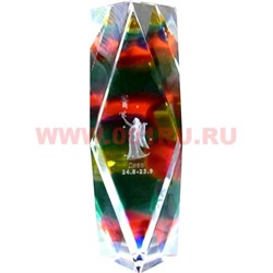 Кристалл "Зодиак" 15 см (12 шт\уп) цветной - фото 66915