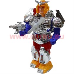 Игрушка "Робот" музыкальный 27 см (ходит, стреляет) - фото 66974