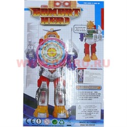 Игрушка "Робот" музыкальный 27 см (ходит, стреляет) - фото 66975