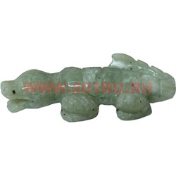 Крокодил из нефрита 9 см - фото 67151