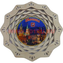 Тарелка "Москва-Кремль и Собор Василия Блаженного" - фото 67224