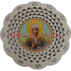 Тарелка с иконкой "Матрона Московская" - фото 67282