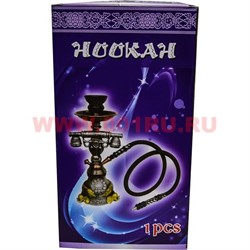 Кальян на 1 трубку (HK-191) 53 см, цвета в ассортименте, 12 шт/кор - фото 67468