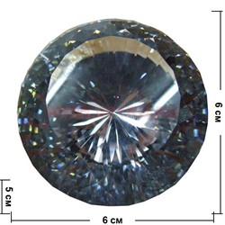 Кристалл многогранный 6 см (CF-25) - фото 67717