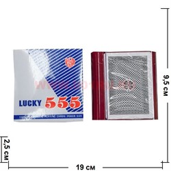 Карты для покера Lucky 555 в коробочке - фото 67865