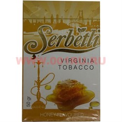 Табак для кальяна Шербетли 50 гр "Мед" (Virginia Tobacco Serbetli Honey) - фото 68469