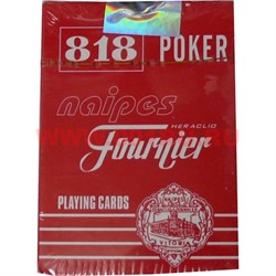 Карты Fournier Naipes 818 Poker 54 шт - фото 68565
