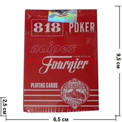 Карты Fournier Naipes 818 Poker 54 шт - фото 68567