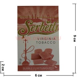 Табак для кальяна Шербетли 50 гр "Бабл Гам" (Virginia Tobacco Serbetli Bubble Gum) - фото 68683