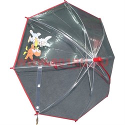 Зонт детский оптом трость 6 цветов (PLS-2951) цена за 12 шт - фото 68882