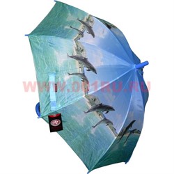 Зонт детский оптом трость 12 животных (DW-4093) цена за 12 шт - фото 68931