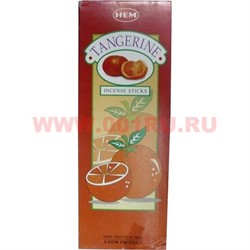 Благовония HEM Tangerine (Мандарин) 6шт/уп, цена за уп - фото 69024