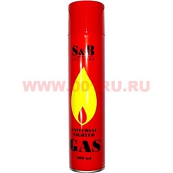 Газ для зажигалок оптом S&B 300 мл 24 шт/упаковка - фото 69105