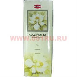 Благовония HEM Magnolia (Магнолия) 6шт/уп, цена за уп - фото 69135