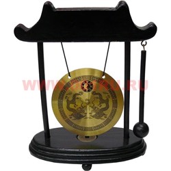 Гонг малый с драконом 19 см - фото 69432