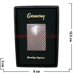 Зажигалка газовая турбо Gemony в коробочке (зажигается вбок) - фото 69504