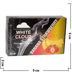 Табак для кальяна White Cloud 50 гр «Banana Strawberry» Турция - фото 69678