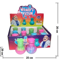 Лизун Wizards Potion цветной 12 шт/уп (волшебное зелье) 96 шт/кор - фото 69912