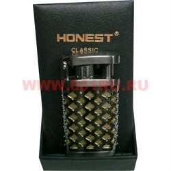 Зажигалка газовая Honest (H-35) в коробочке - фото 69981