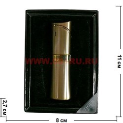 Зажигалка газовая Tiger женская "под золото" - фото 69997