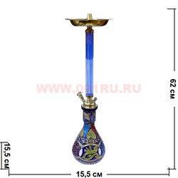 Кальян сирийский 62 см цвета и виды в ассортименте - фото 70274