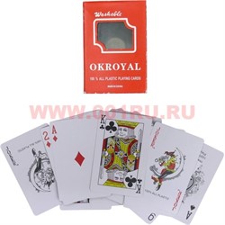 Карты игральные OKROYAL 56 карт 12 колод/уп - фото 70463