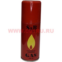 Газ для зажигалок S&B 100 мл 72 шт/коробка - фото 71127