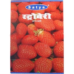 Благовония Satya Strawberry (Клубника) 12уп х 20 гр, цена за 12 уп - фото 71240