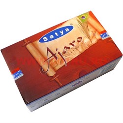 Благовония Satya Ajaro (Айзаро) 12уп х 15 гр, цена за 12 уп - фото 71267