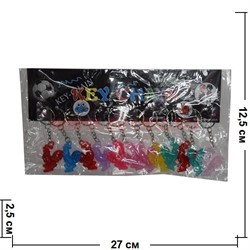 Брелок петух (NY-169) цена за 12 шт символ 2017 года - фото 71292