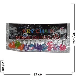 Брелок петух (NY-164) цена за 12 шт символ 2017 года - фото 71323