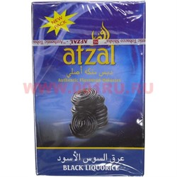 Табак для кальяна Afzal 50 гр Black Liquorice Индия (черная лакрица) - фото 72315