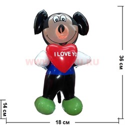 Надувашка "Микки Маус" 36 см - фото 72682