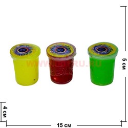 Лизуны цветные E-02 с глазом 48 шт/уп (576 шт/кор) цена за коробку - фото 72695