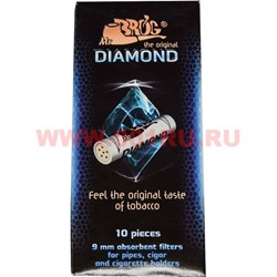 Фильтры трубочные Diamond 9 мм 10 шт (для трубок, сигар, мундштуков) - фото 72937