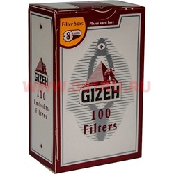 Фильтры сигаретные Gizeh 8 мм 100 шт (угольные) - фото 72950