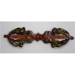 Ваджра из латуни 10,5 см (ритуальное и мифологическое орудие) - фото 74247