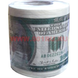 Прикол Туалетная бумага "100 долларов" - фото 74526